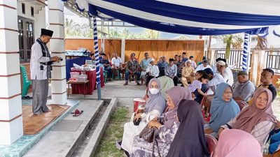 H.Nasoha berikan Siraman rohani