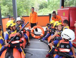 Generasi Emas TK Natuna Belajar Keselamatan Laut dari Basarnas, Pengalaman Seru Naik Kapal SAR