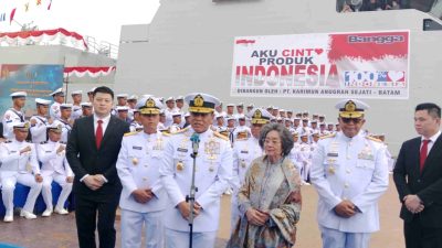 Kasal didamping Prof. Dr. Meutia Hatta dan pimpinan PT. KAS, Kamis (17/4/2025). Foto : Adi