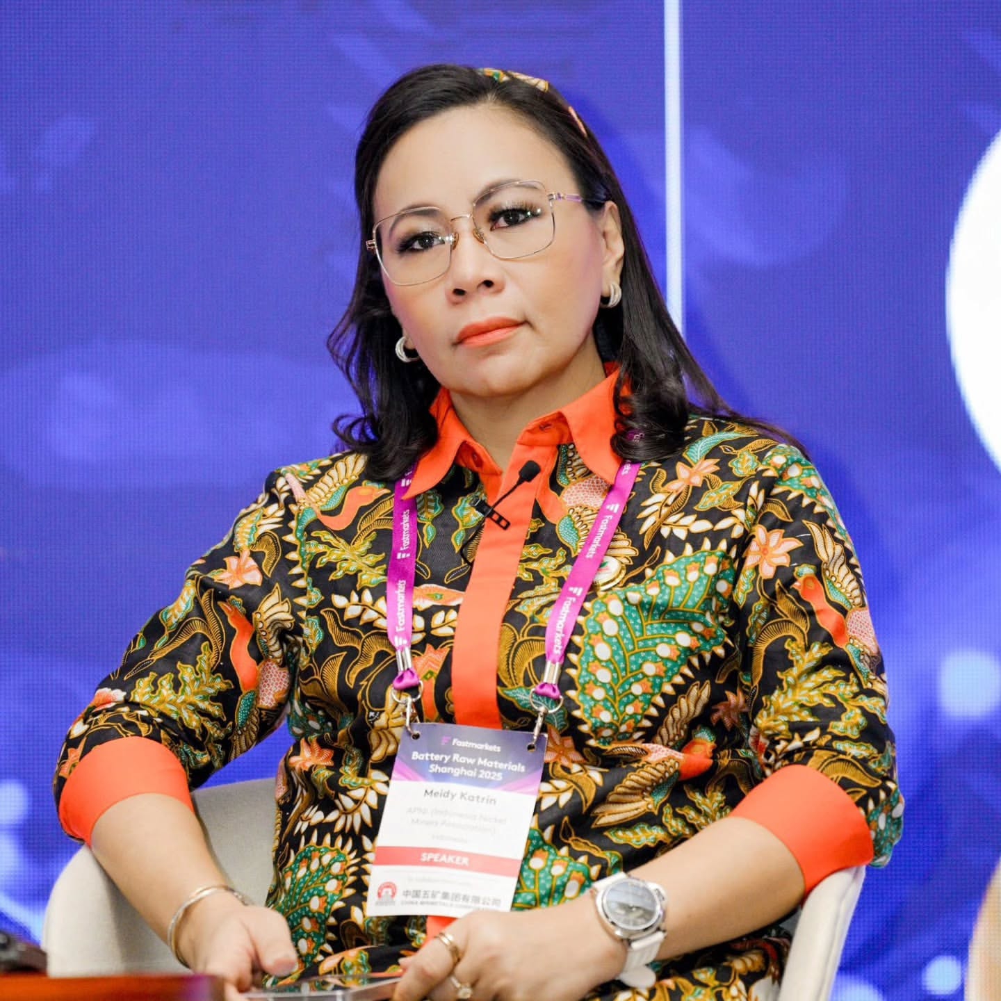 Sekretaris Umum Asosiasi Penambang Nikel Indonesia (APNI), Meidy Katrin Lengkey Foto Instagram