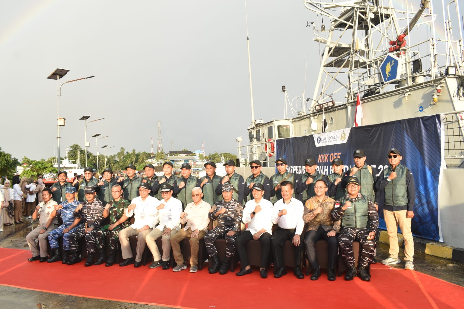 Bank Indonesia (BI) bersama Tentara Nasional Indonesia Angkatan Laut (TNI AL) kembali menggelar Ekspedisi Rupiah Berdaulat (ERB) 2025