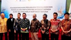 Acara penandatanganan berlangsung pada Kamis (24/4) di Gedung Daerah Kepulauan Riau, Tanjungpinang, dan dihadiri oleh sejumlah pejabat tinggi, termasuk **Bupati Natuna, Chen Sui Lan, dan Bupati Anambas, Aneng