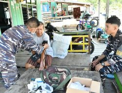 TNI AL Bawah Komando Laksamana Muhammad Ali Kasal Gelar Bakti Kesehatan Gratis untuk Masyarakat
