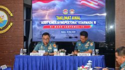 Laksma TNI Nursyawal Embun Tinjau Audit Kinerja IT Koarmada RI di Batam