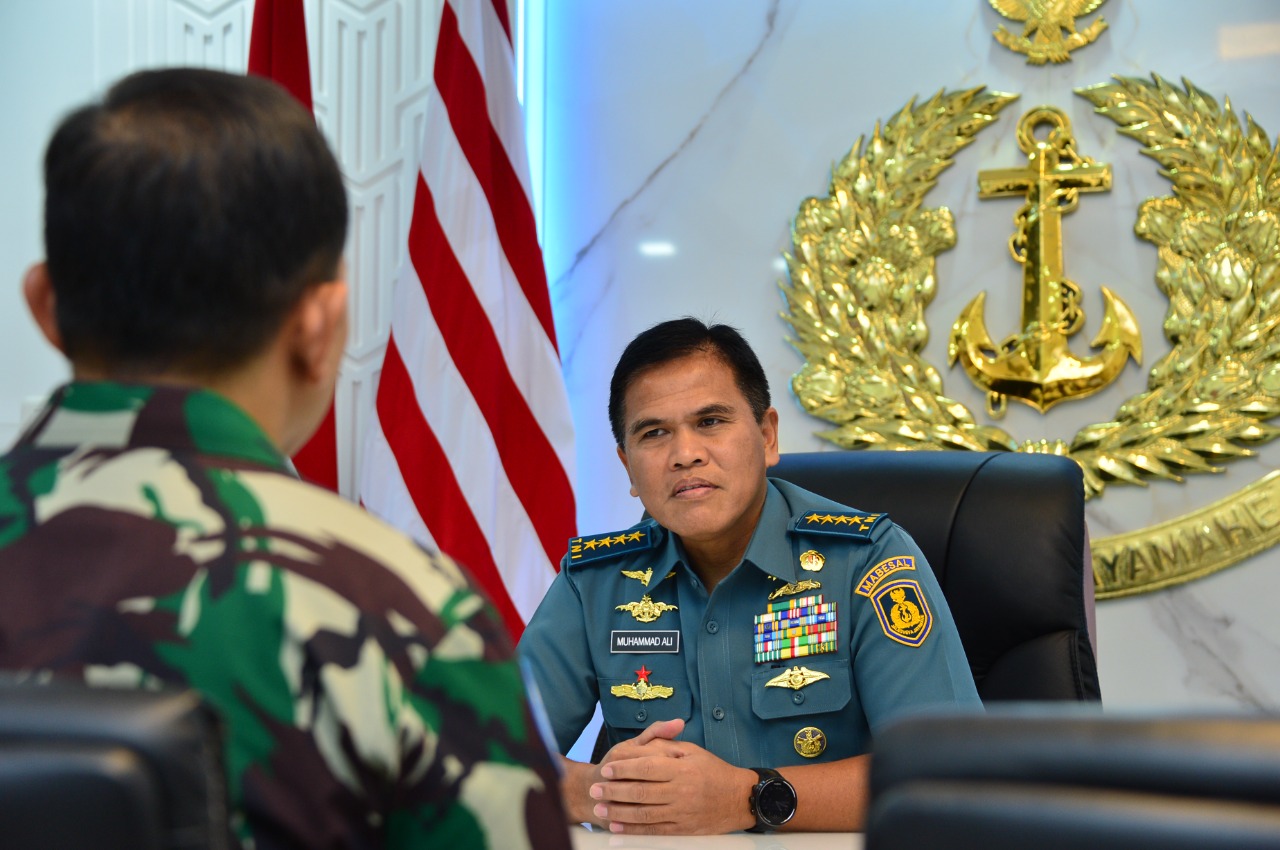 Kepala Staf Angkatan Laut (Kasal) Laksamana TNI Dr. Muhammad Ali