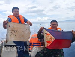 TNI AL Berhasil Evakuasi Kapal Tugboat Filipina yang Terbalik di Perairan Donggala