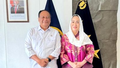 Bupati Natuna bertemu dengan Wakil Menteri Perhubungan, Komjen. Pol. Drs. Suntana