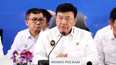 Menteri Koordinator Bidang Politik, Hukum, dan Keamanan (Menko Polkam) Jenderal Polisi (Purn) Budi Gunawan