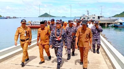Rangkaian kegiatan Bakti Sosial dan Bakti Kesehatan di Pulau Serasan.