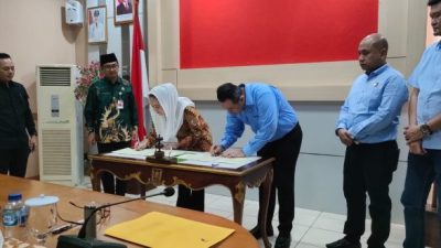Pemerintah Kabupaten dan Kejari Natuna Perkuat Sinergi Penegakan Hukum Penandatanganan MoU