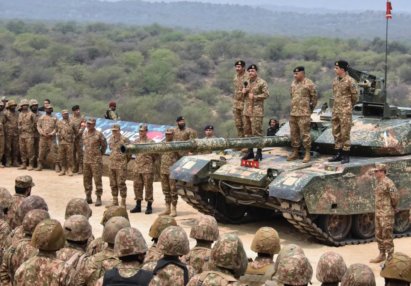 Latihan pasukan Pakistan. Foto : Ist