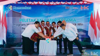 Dukung Program Pemerintah Di Bidang Kesehatan, Hutama Karya Resmi Bangun Rsud Tafaeri Nias Utara