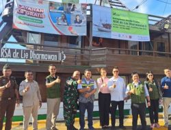 Bupati Aneng Menghadiri Pembukaan Pelayanan Medis Gratis Kapal Dr. Lie Darmawan Termin II