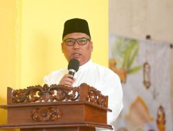 Wagub Kepri dan Wabup Anambas Gelar Sholat Idul Adha di Mesjid Baitul Ma’mur Anambas