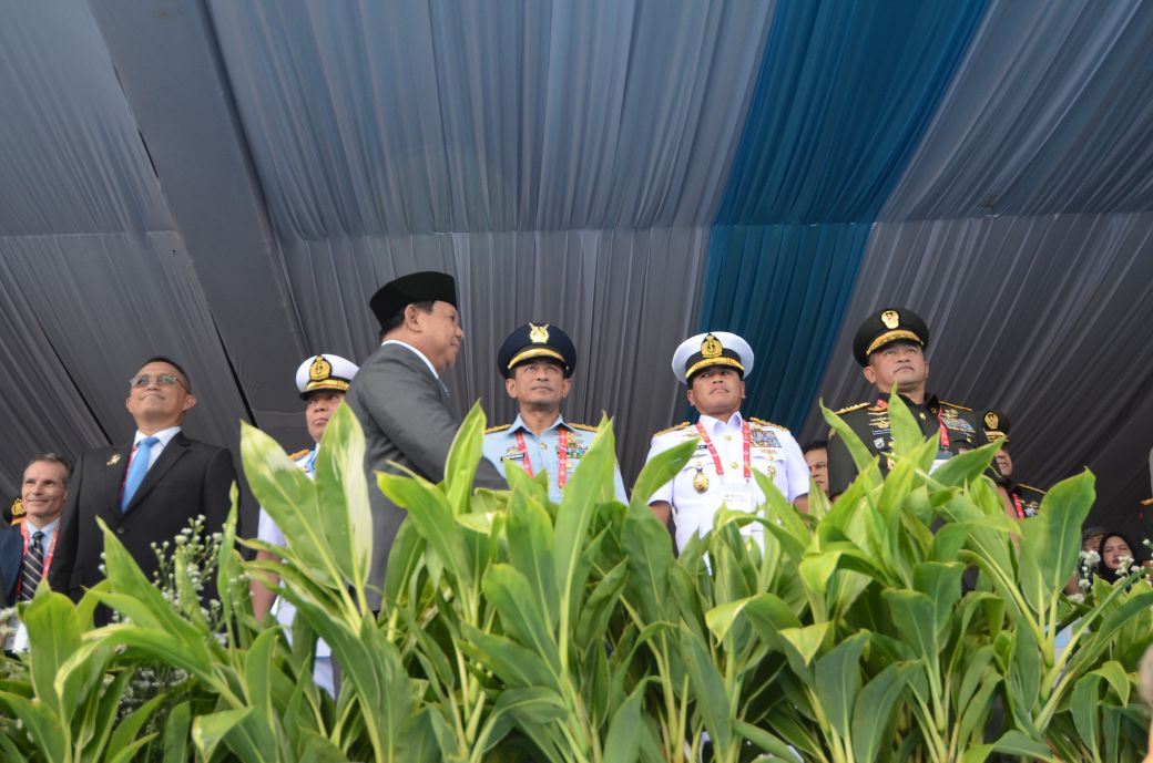 Presiden Prabowo Bersama Para Panglima TNI Indonesia