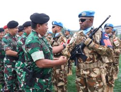 Satgas Kizi TNI Berangkat ke Kongo Dukung Misi Perdamaian PBB