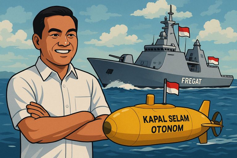 Ilustrasi Kapal Foto Gurindam.id