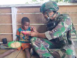 Lebih dari Penjaga Perbatasan: Marinir Aisa Makan Bersama Rakyat, Tegaskan “Siapa Ganggu Rakyat, Ganggu Kami”