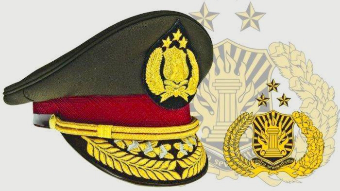 Foto Ilustrasi Topi Polisi