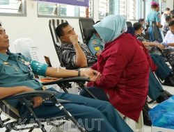 Arsenal TNI AL Rayakan HUT ke 47 dengan Aksi Nyata, Kantong Darah untuk Kemanusian