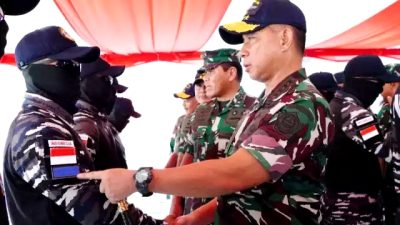 Panglima TNI Apresiasi Prajurit TNI AL Gagalkan Penyelundupan 2 Ton Narkoba (Dok. Puspen TNI)