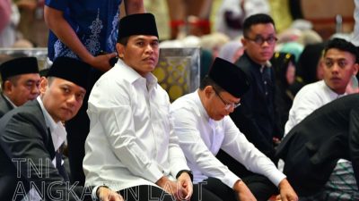 Shalat Idul Adha 1446 Hijriah di Masjid Istiqlal, Jakarta, bersama Presiden Republik Indonesia, Prabowo Subianto