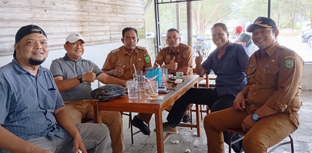 Tokoh Masyarakat Kecamatan Sersan duduk bersama jajaran pengurus PP Kab Natuna