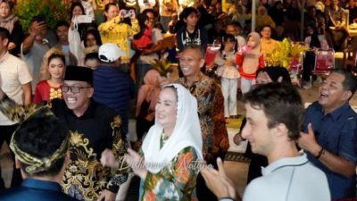 malam Gala Dinner di Pos Lintas Batas Negara (PLBN) Serasan