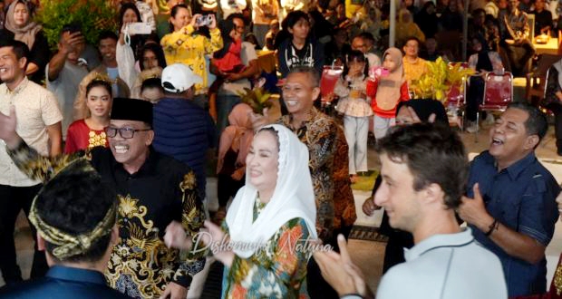 malam Gala Dinner di Pos Lintas Batas Negara (PLBN) Serasan