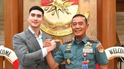 Aktor dan politisi muda Verrell Bramasta resmi dikukuhkan sebagai Duta Maritim oleh Komando Armada Republik Indonesia