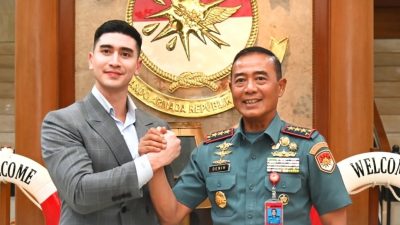 Aktor dan politisi muda Verrell Bramasta resmi dikukuhkan sebagai Duta Maritim oleh Komando Armada Republik Indonesia