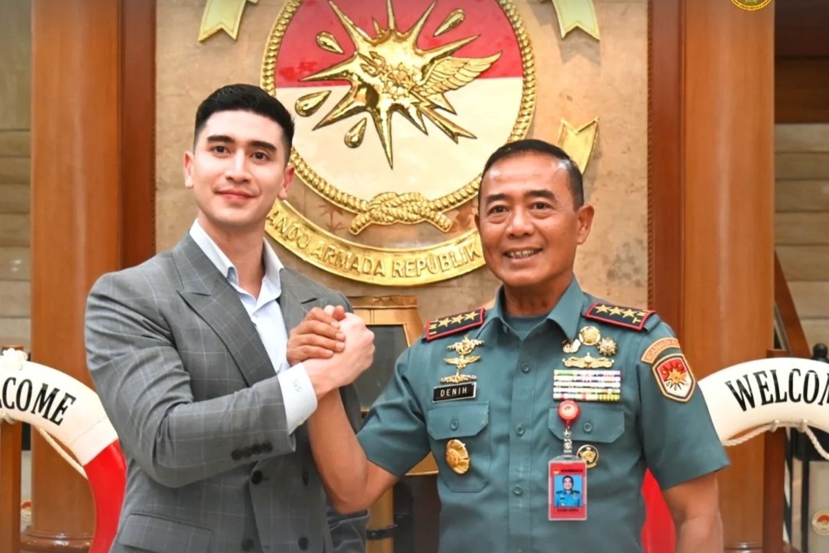 Aktor dan politisi muda Verrell Bramasta resmi dikukuhkan sebagai Duta Maritim oleh Komando Armada Republik Indonesia