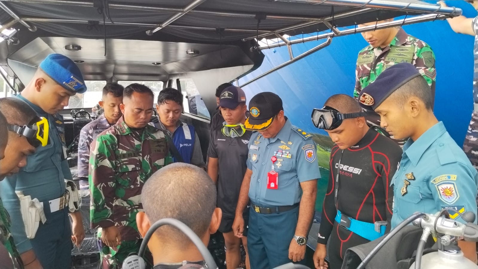 Heroik Pasukan Lanal Tual Selamatkan KM Labobar dari insiden