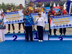 Brigif 4 Mar BS Juara 3 Dayung Perahu Naga di Kasal Cup Water Sports 2025, Prajurit Harimau Sumatera