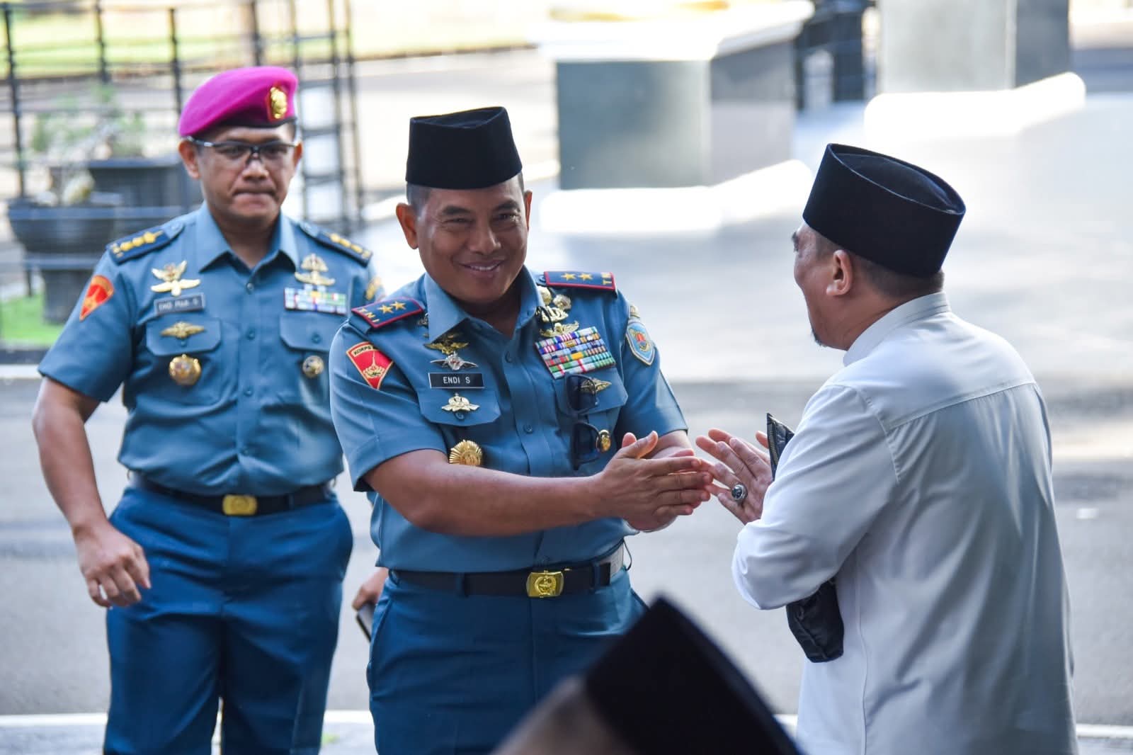 Komandan Korps Marinir (Dankormar) Mayjen TNI (Mar) Dr. Endi Supardi, menggelar peringatan Tahun Baru Islam 1 Muharram 1447 H
