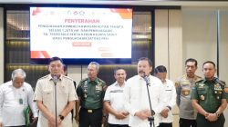 Penyerahan Tahap III Hasil Penguasaan Kawasan Hutan di Kejaksaan Agung RI, Rabu (9/7/2025)
