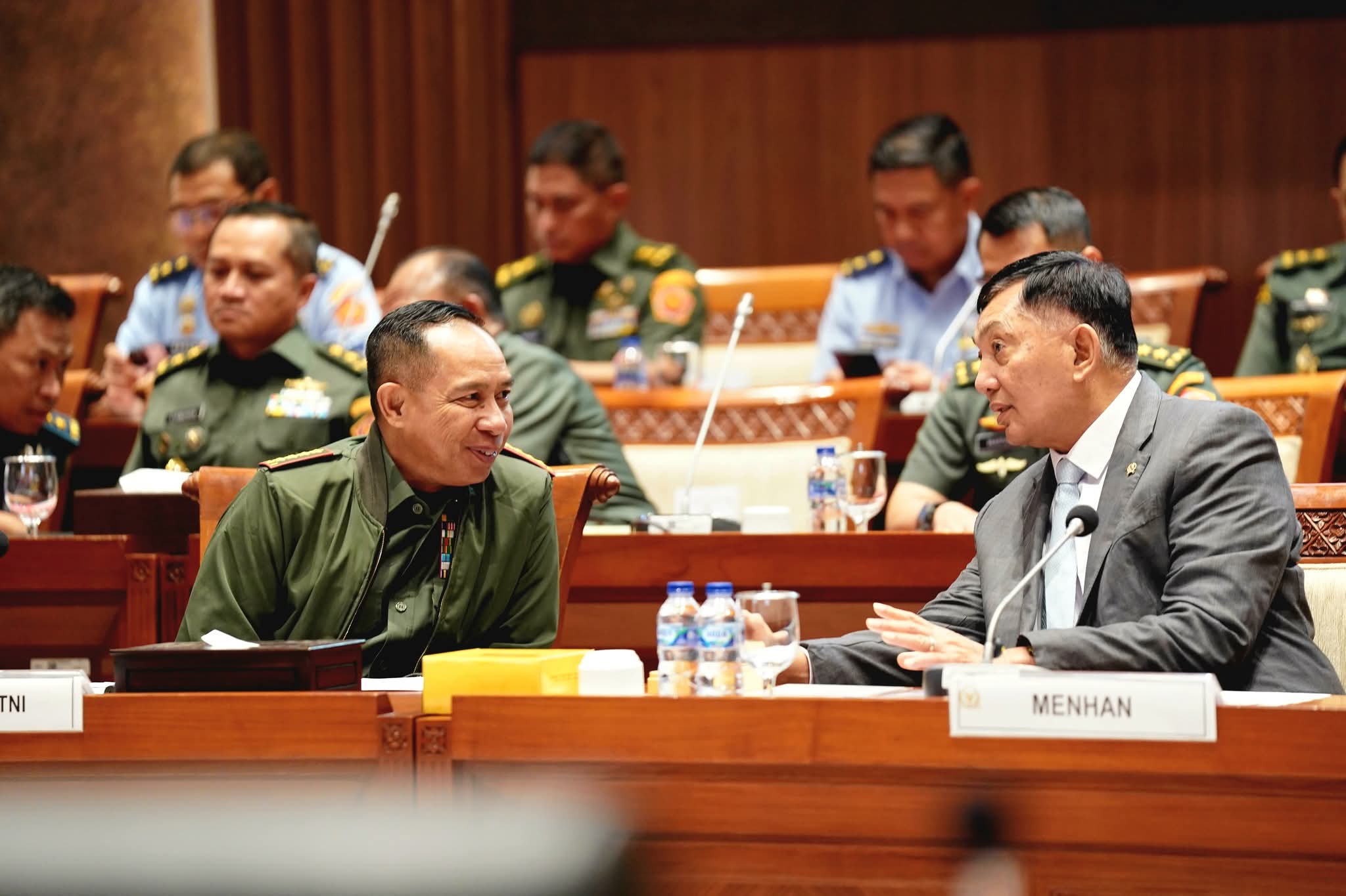 langkah stategis di rapat kerja (raker) tertutup dengan Komisi I DPR RI