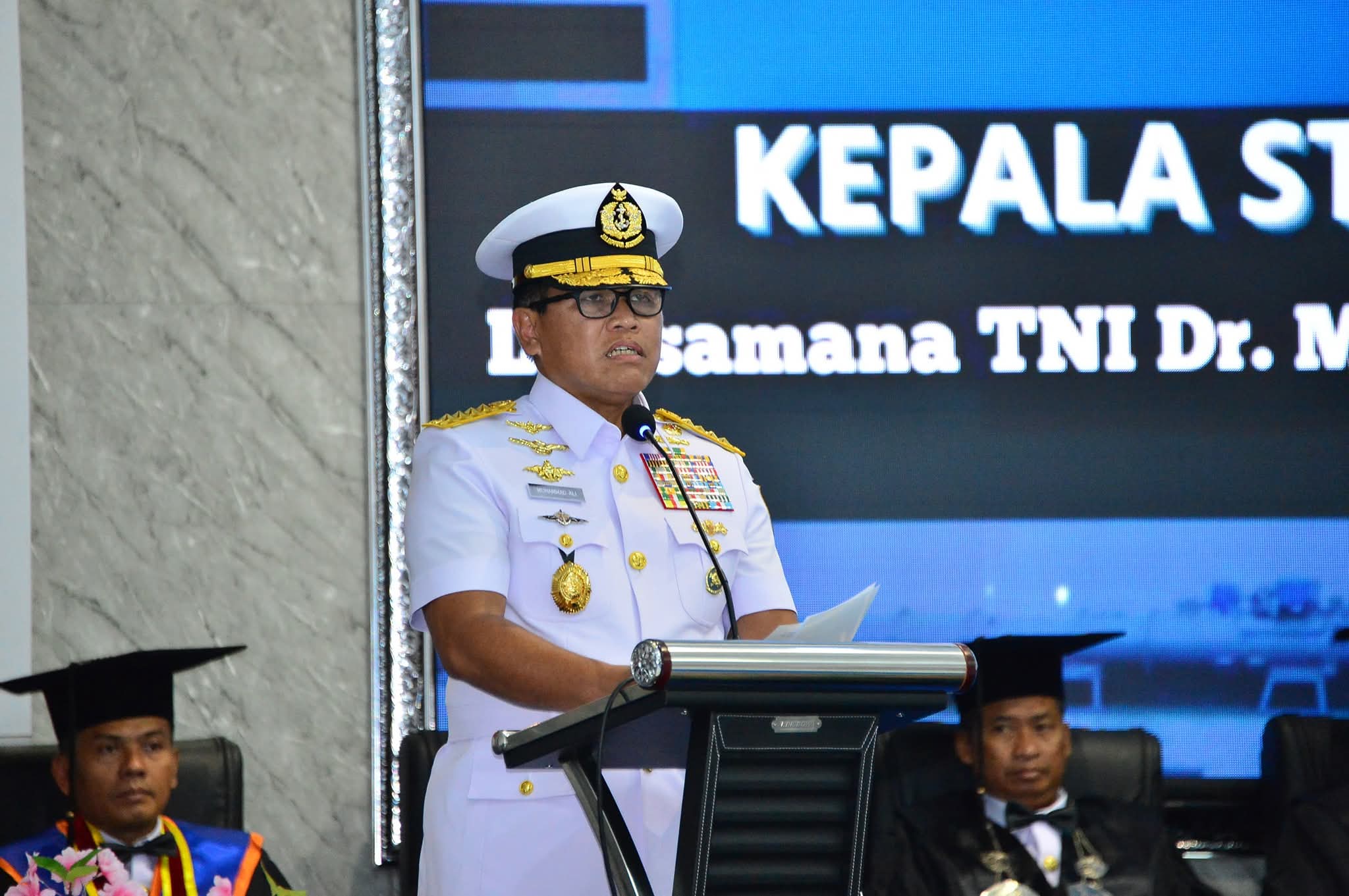 Kepala Staf Angkatan Laut (Kasal) Laksamana TNI Dr. Muhammad Ali