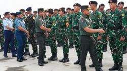 Kedatangan mereka di Tanah Air disambut Panglima Tentara Nasional Indonesia (TNI) Jenderal TNI Agus Subiyanto pada Jumat (18/07/2025).