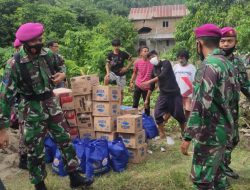 TNI AL di Garda Depan, Evakuasi Warga Gorontalo Antisipasi Tsunami