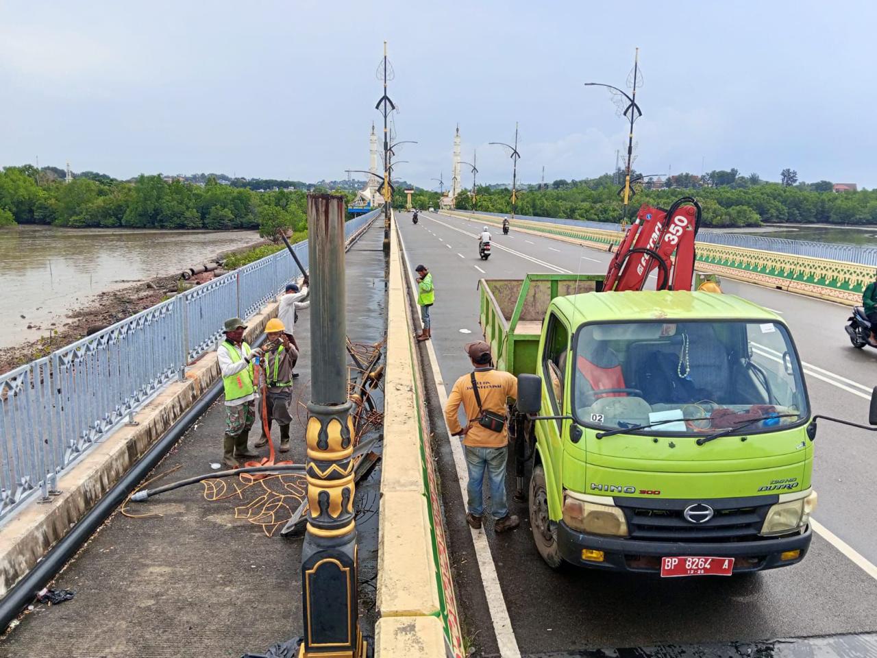Kondisi terkini Kota Tanjungpinang foto Badan Penanggulangan Bencana Daerah (BPBD) Provinsi Kepulauan Riau (Kepri),