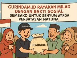 Gurindam.id Rayakan Milad dengan Bakti Sosial, Sembako untuk Senyum Warga Perbatasan
