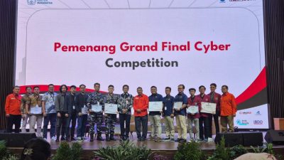 Tim NAVAL-CSIRT 1 dari Satuan Siber TNI AL (Satsiberal) berhasil meraih Juara 1 dalam kompetisi siber bergengsi Huawei