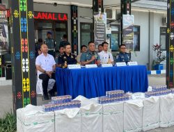 TNI AL Gagalkan Peredaran 160.000 Batang Rokok Ilegal di Labuan Bajo