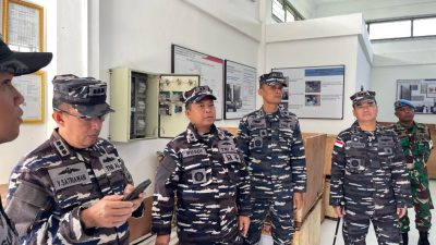 Kunjungan kerja ini bertujuan untuk meninjau aset-aset strategis TNI AL di wilayah Natuna