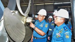 TNI AL Tinjau Galangan Kapal Nasional di Batam, Perkuat Kemandirian Alutsista Laut