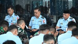 Jelang Peringatan ke-78 Hari Bakti TNI AU Lanud RSA Natuna Satukan Langkah Melalui Doa Bersama