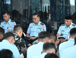Jelang Peringatan ke-78 Hari Bakti TNI AU Lanud RSA Natuna Satukan Langkah Melalui Doa Bersama