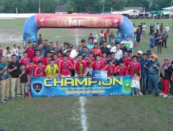 Tanjung FC Juara Open Tournament Dandenhanud 477 Cup I 2025 di Natuna