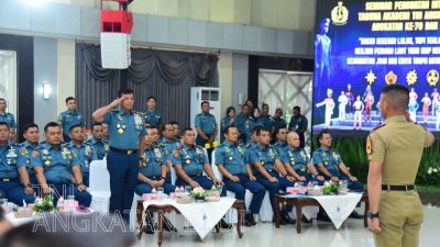 Sebanyak 433 Taruna Akademi Angkatan Laut (AAL) bersiap menyambut penutupan pendidikan